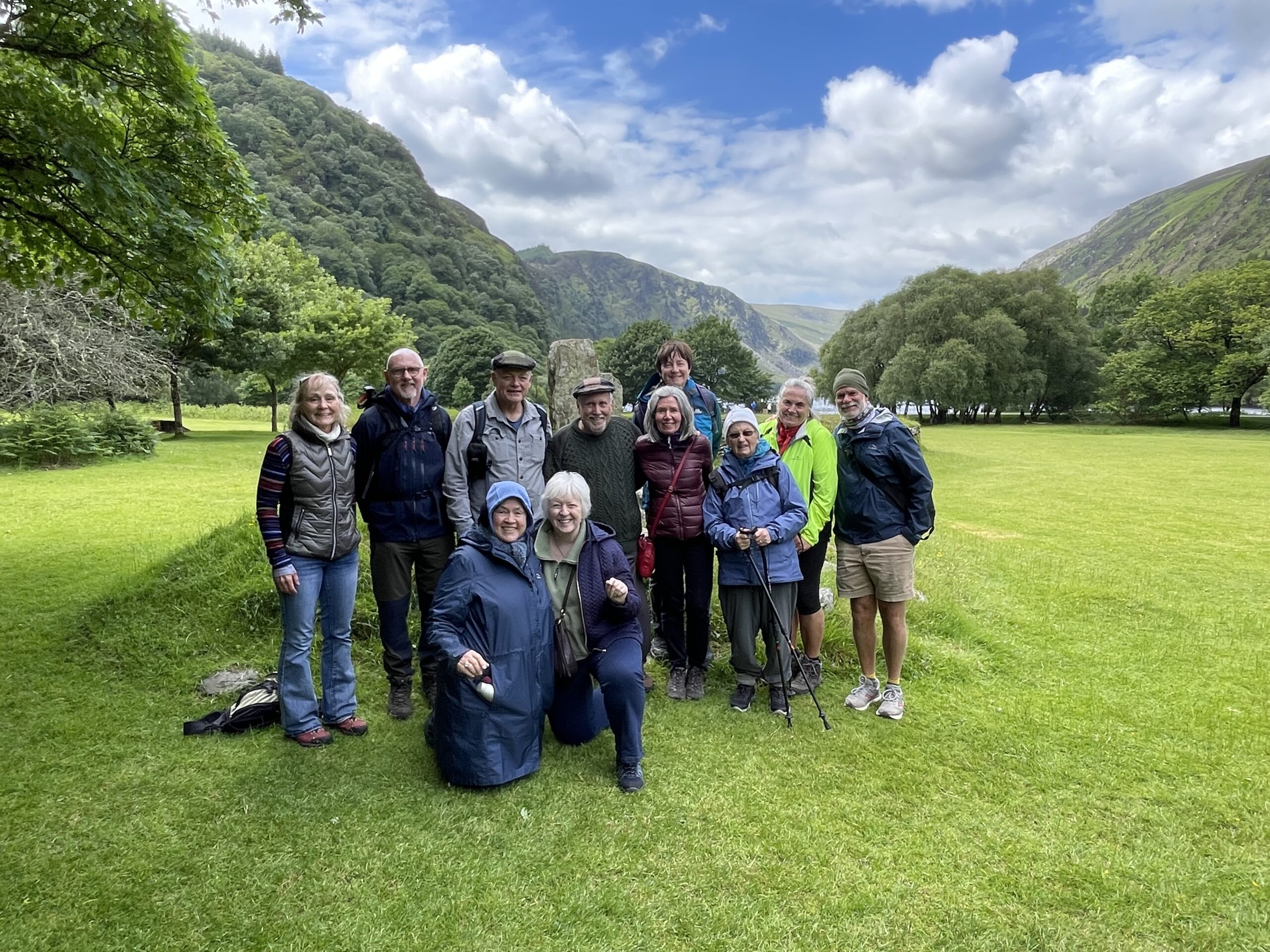 Group shot in Scotland