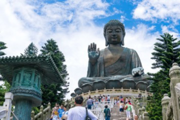 Po Lin Buddhist Monastery, China